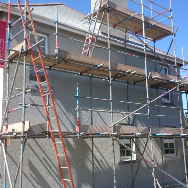 exterior plastering