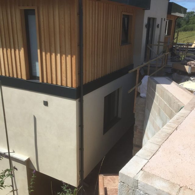 exterior plastering
