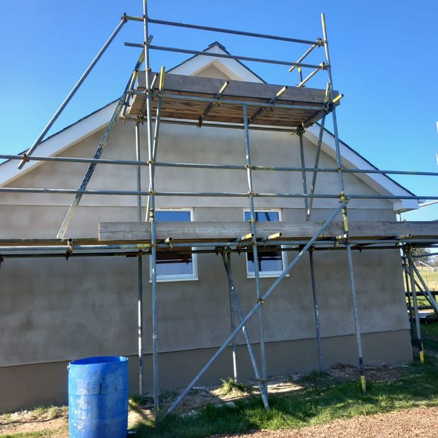 exterior plastering