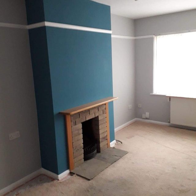 plastering