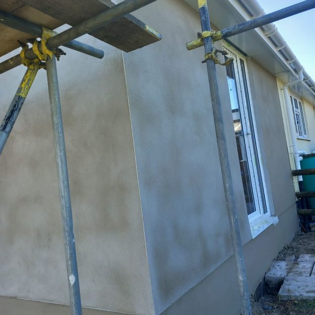 exterior plastering